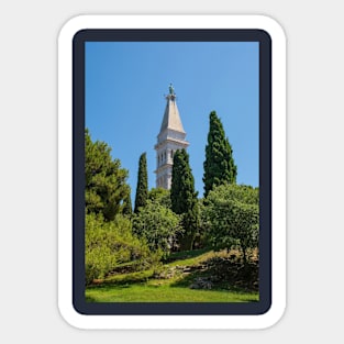 Saint Euphemia Church in Rovinj, Croatia Sticker